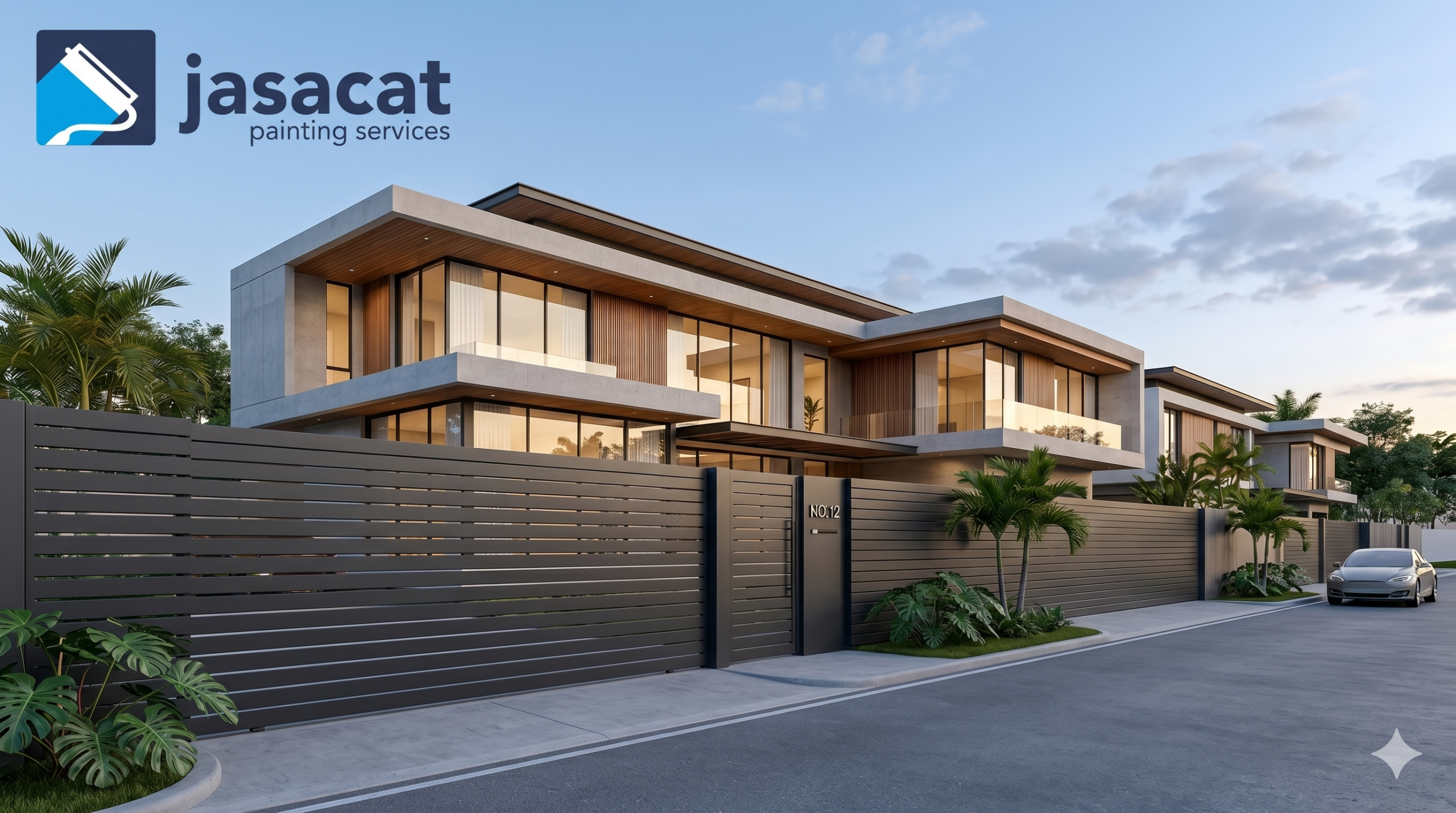 Pengecatan Dinding Alam Sutera dengan Warna Premium