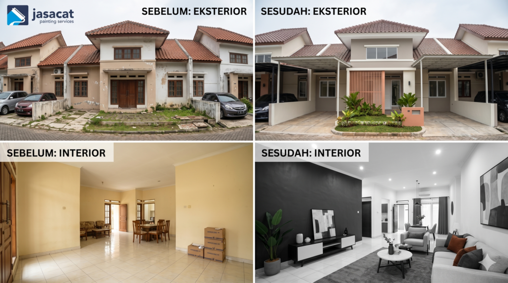 jasa repaint rumah lama