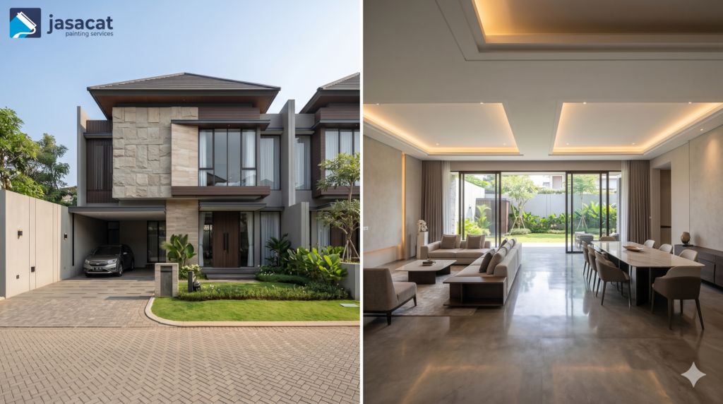 jasa cat rumah hasil premium