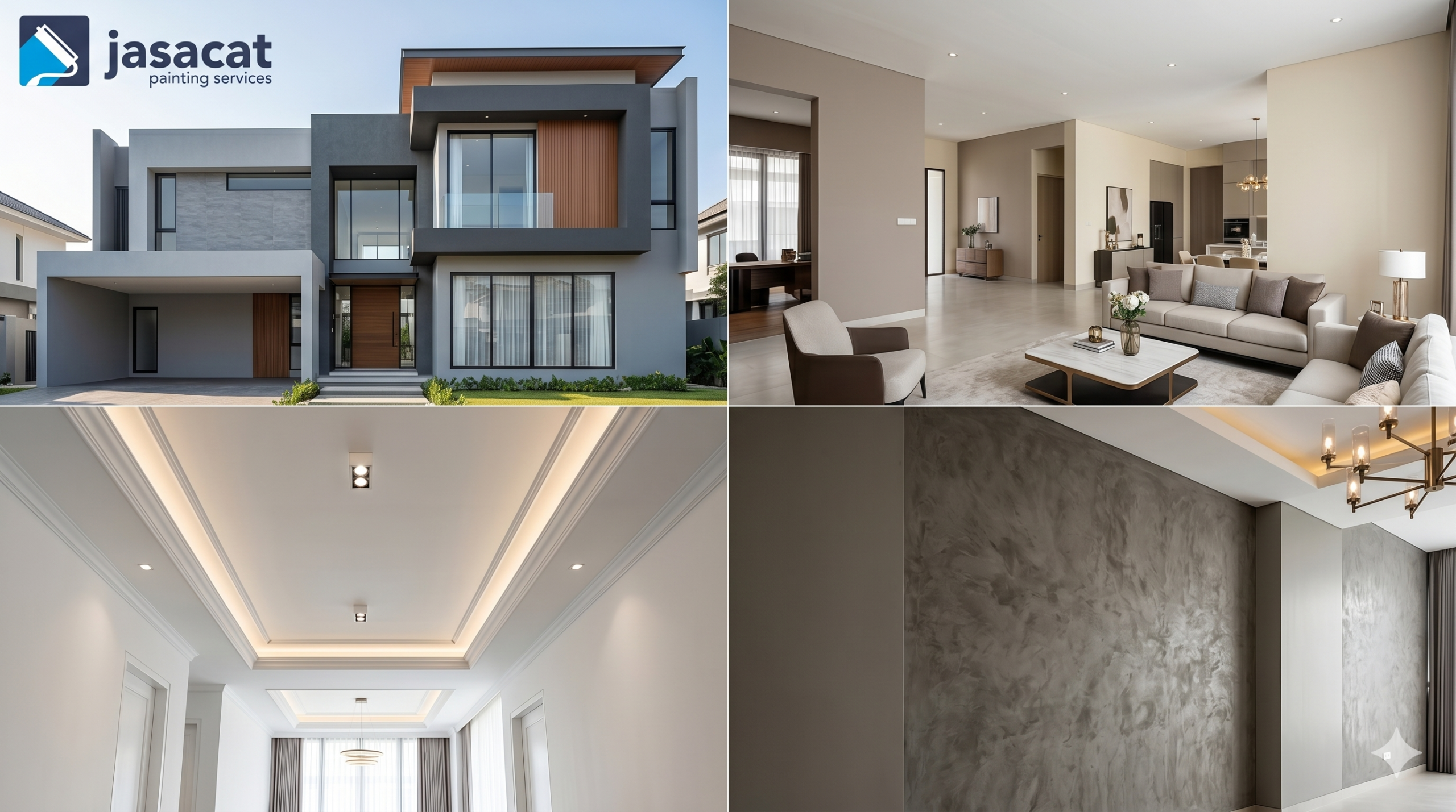 Jasa Cat Tembok Premium untuk Rumah Modern