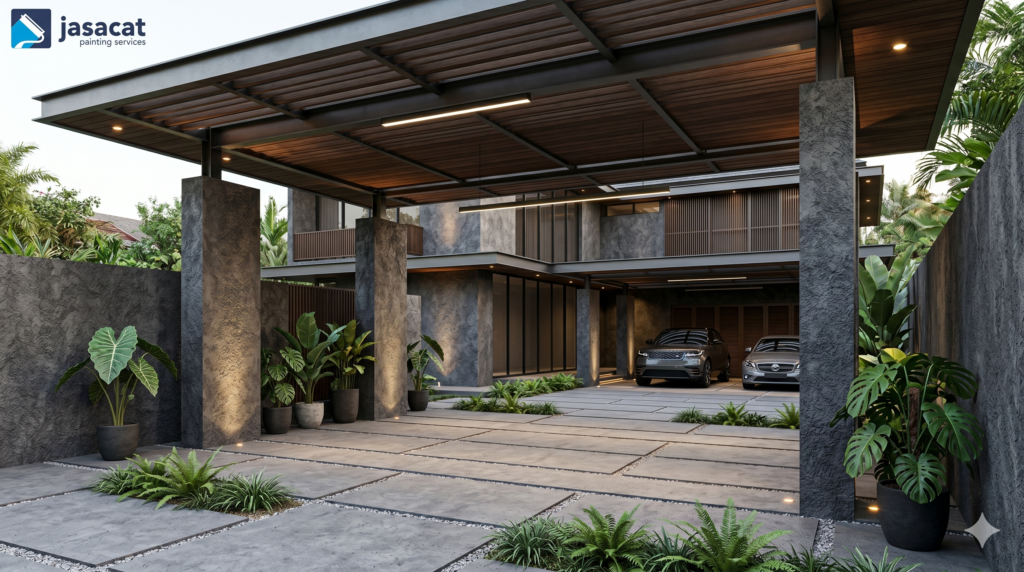 Jasa kamprot dinding rumah modern