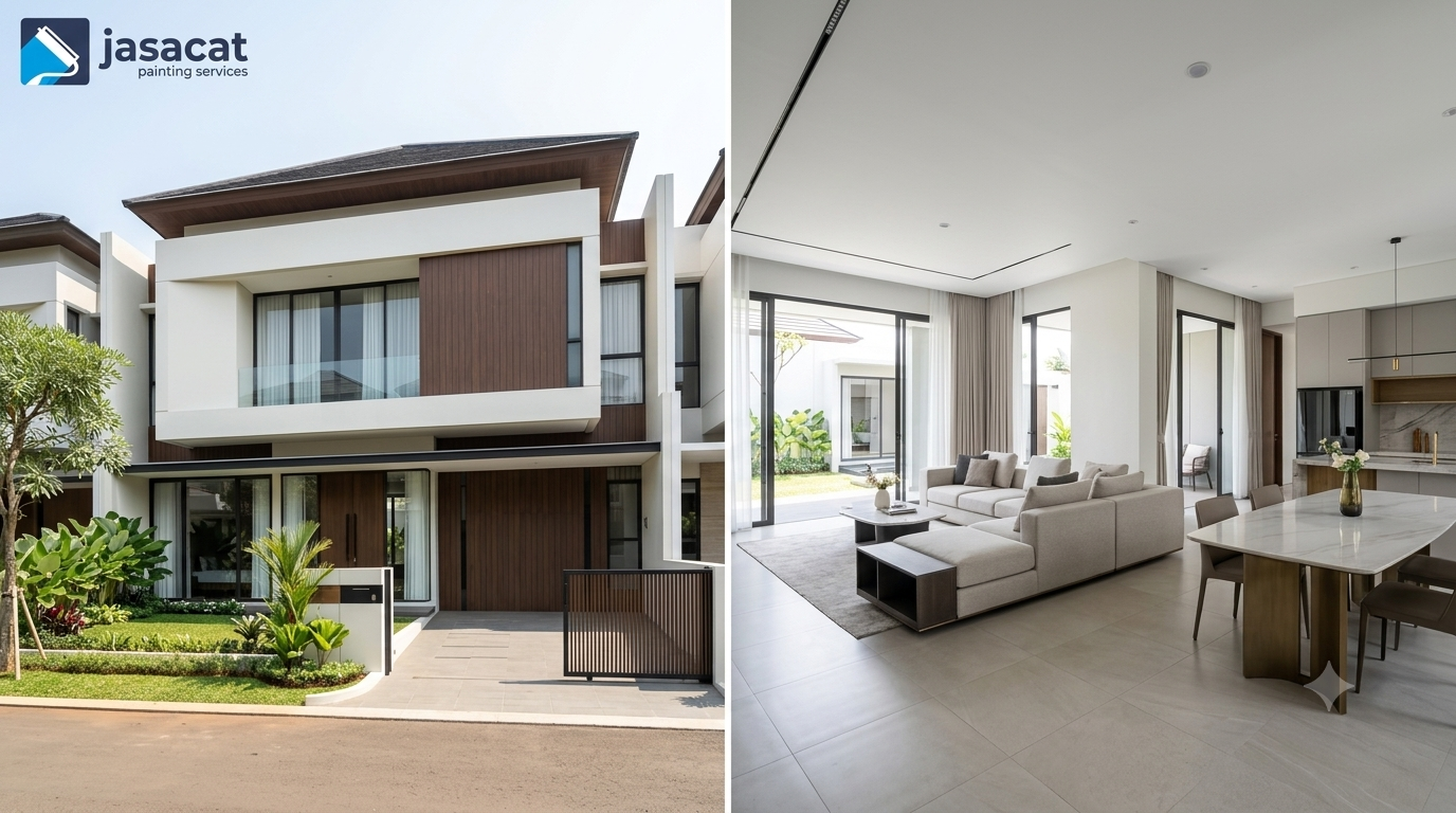 Jasa Cat Rumah Gading Serpong Finishing Premium
