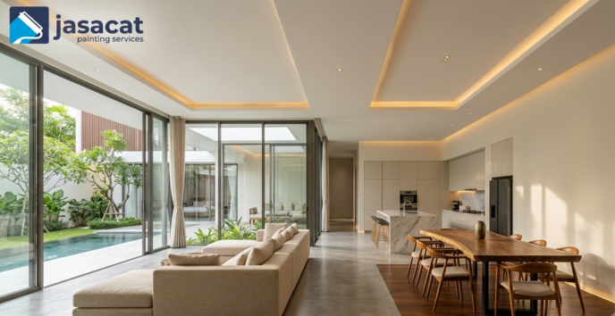 Cat Dinding Modern Cinere untuk Interior Elegan Natural Look