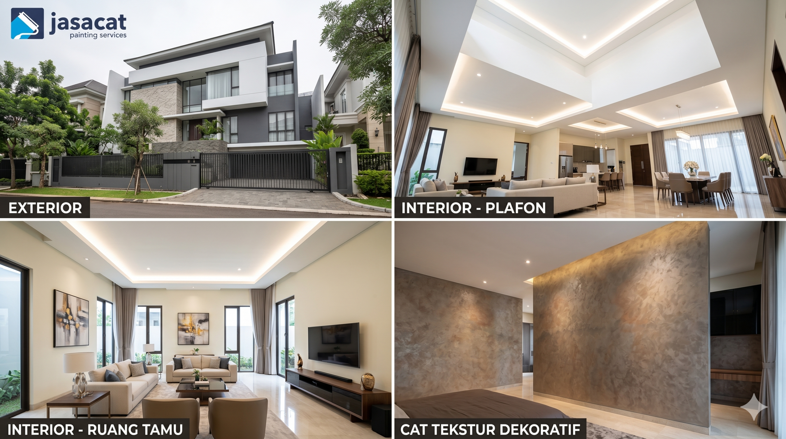 Pengecatan Hunian SouthCity, Perpaduan Warna & Kemewahan