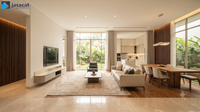 Konsep interior rumah mewah