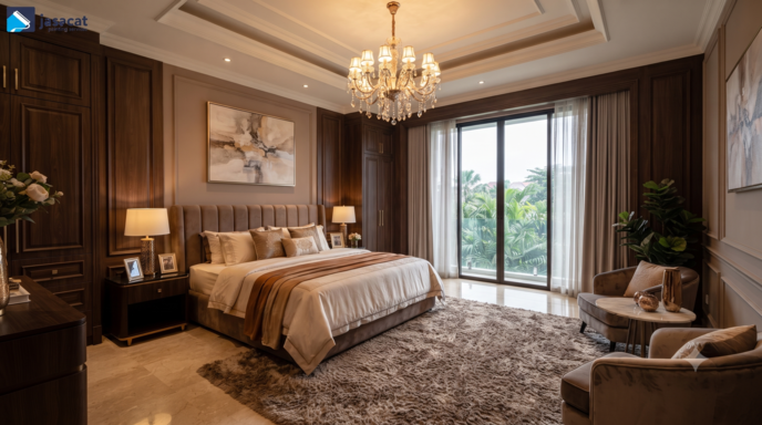 Warna cat kamar tidur mewah