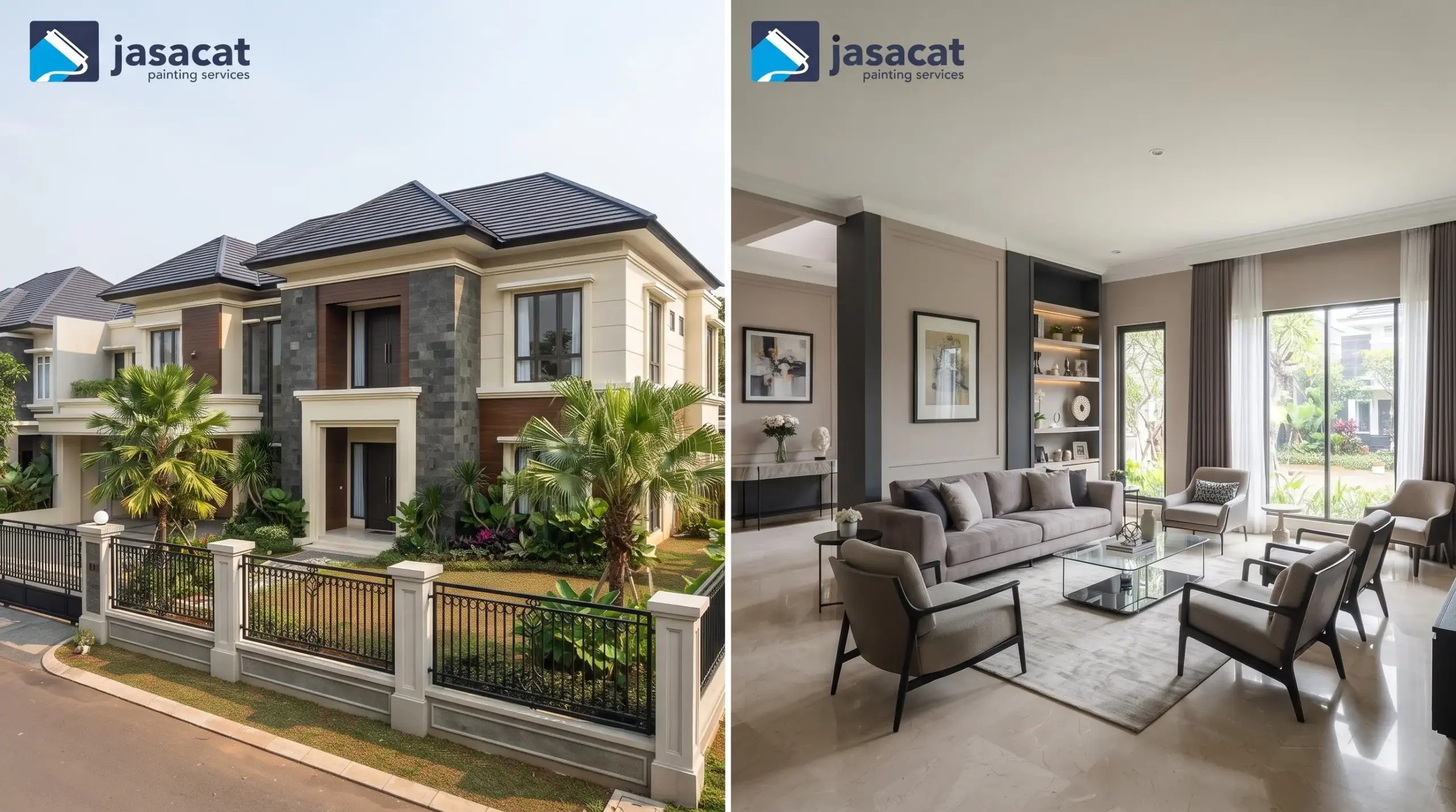 Jasa Cat Dinding Per Meter untuk Rumah Luxury