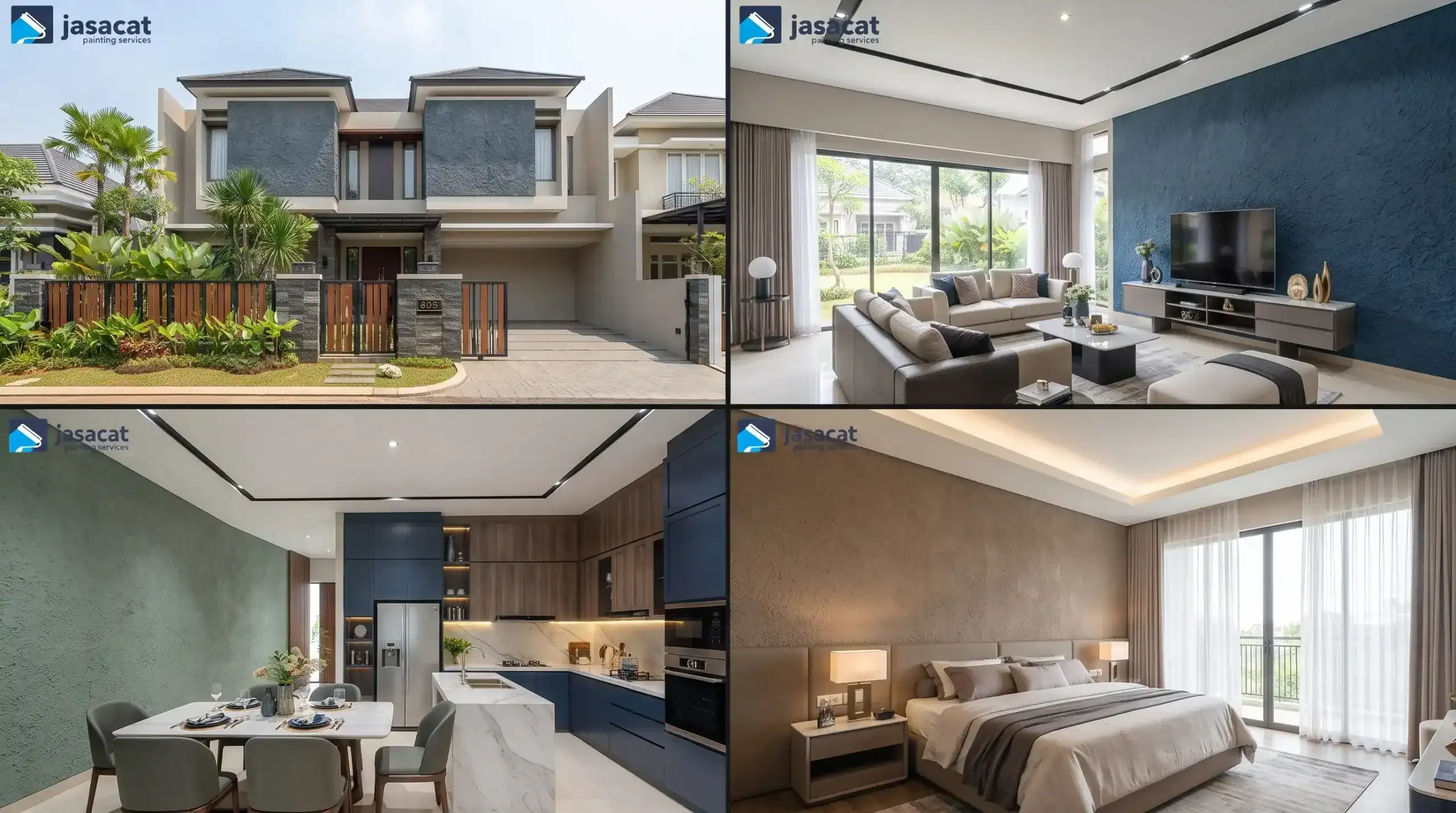 Melihat Tren Warna Rumah Terbaru untuk Hunian Masa Kini