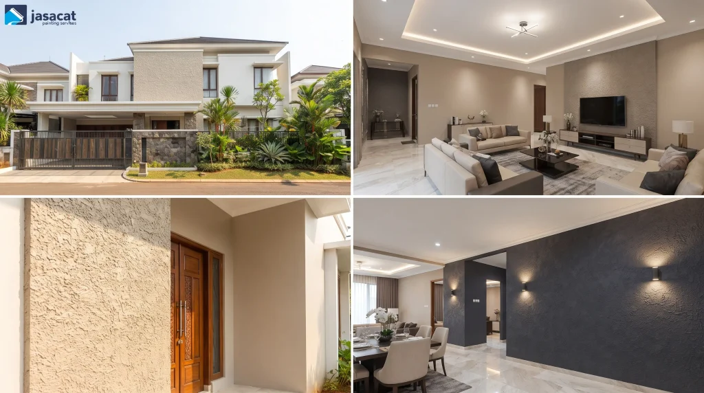 Harga pengecatan rumah permeter