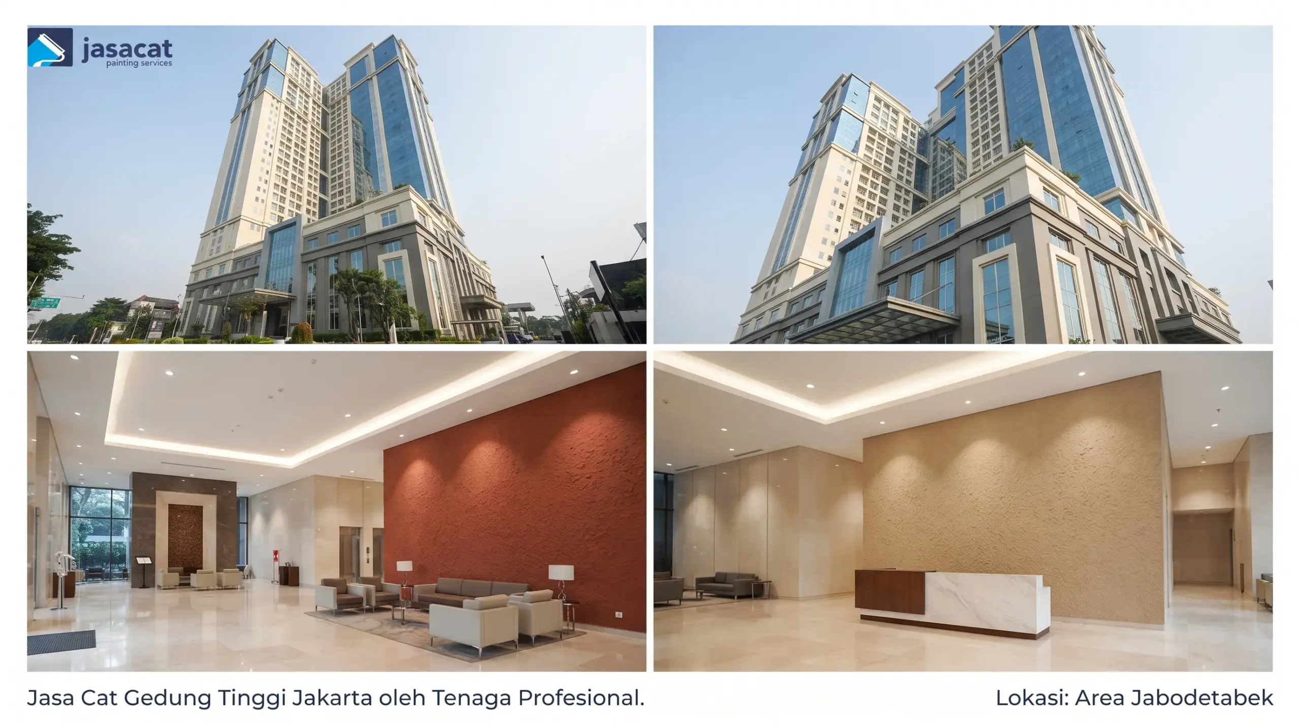 Jasa Cat Gedung Tinggi Jakarta oleh Tenaga Profesional