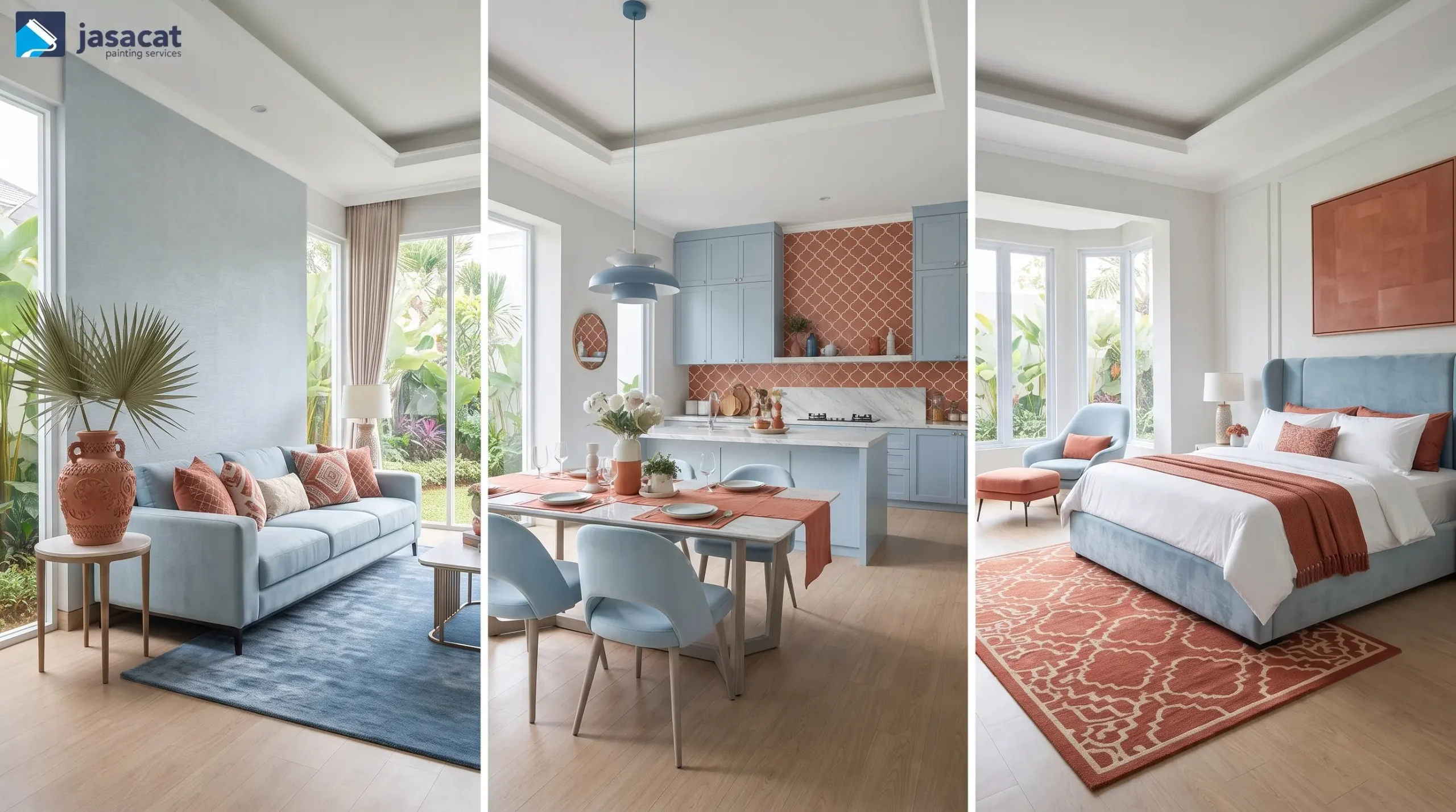 Tabel Pencampuran Warna Elegan untuk Interior Modern