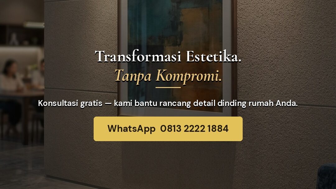 Tali Air Dinding Tekstur: Fungsi untuk Fasad Premium