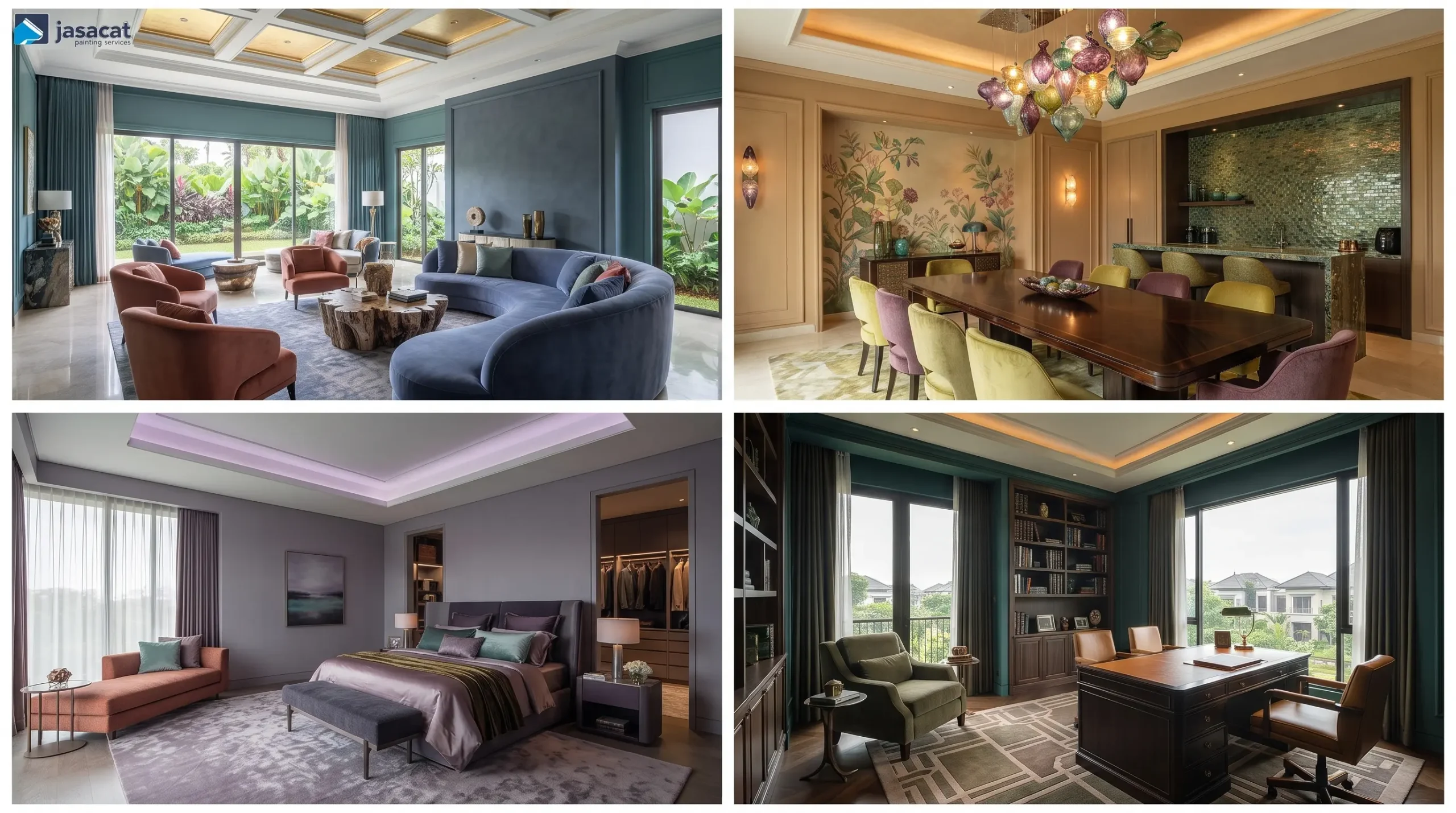 Eksplorasi Inspirasi Warna Tersier Interior yang Unik