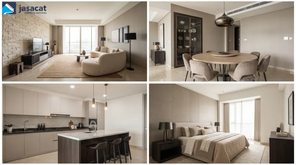 Jasa Cat Apartemen Kelapa Gading
