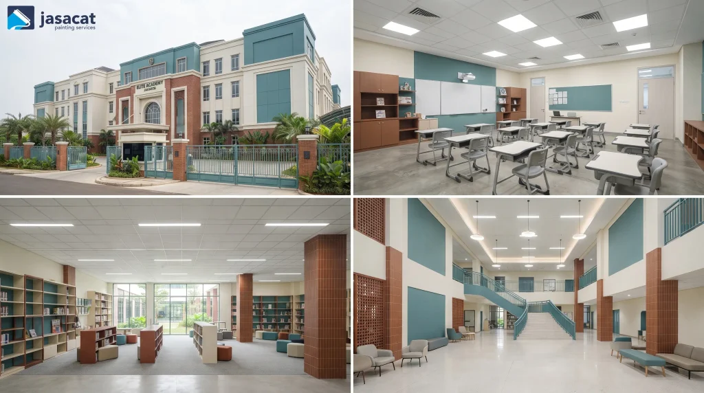 Referensi Warna Gedung Sekolah