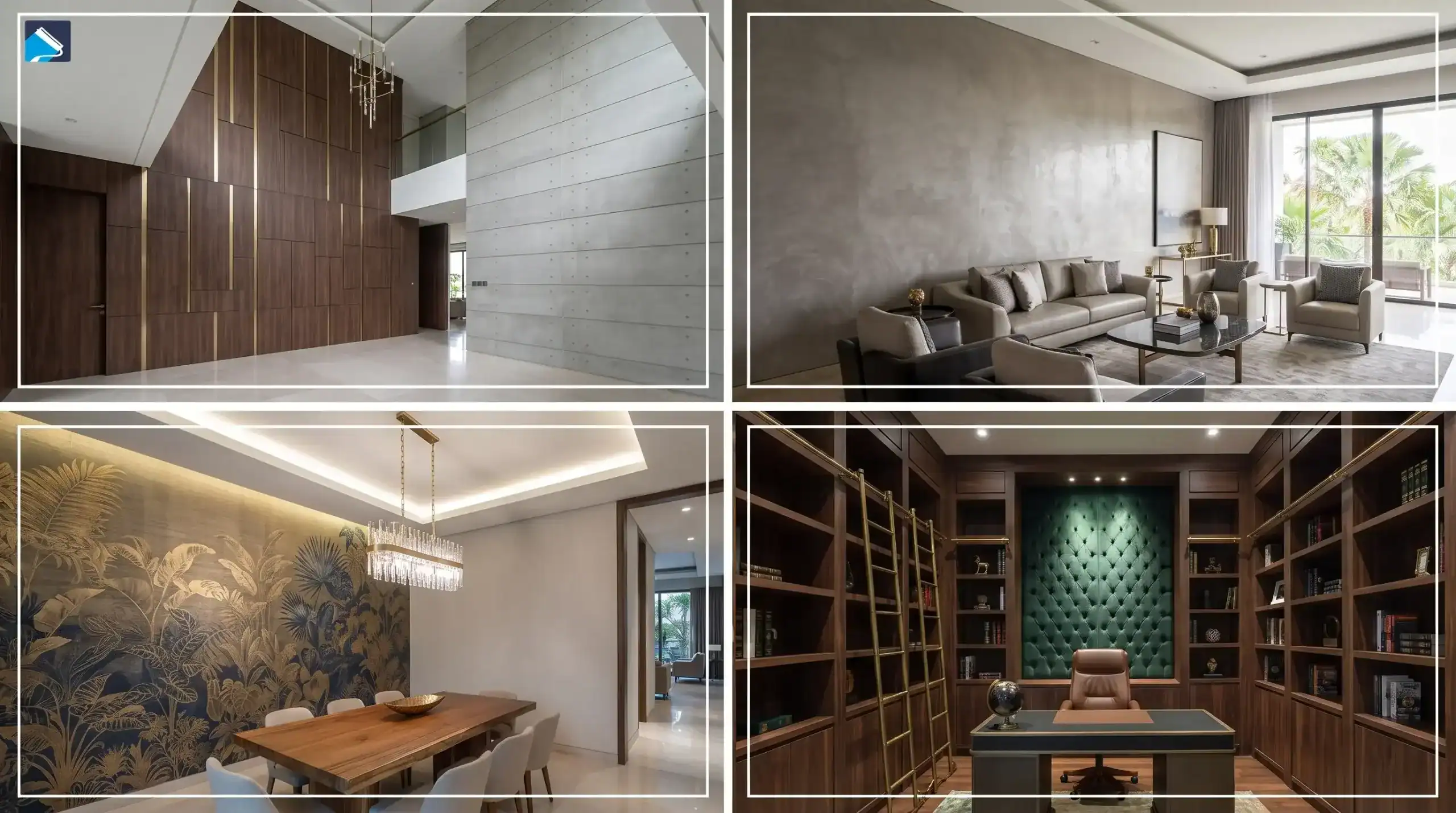 Detail yang Mengubah Ruang: Desain Dinding Interior Mewah