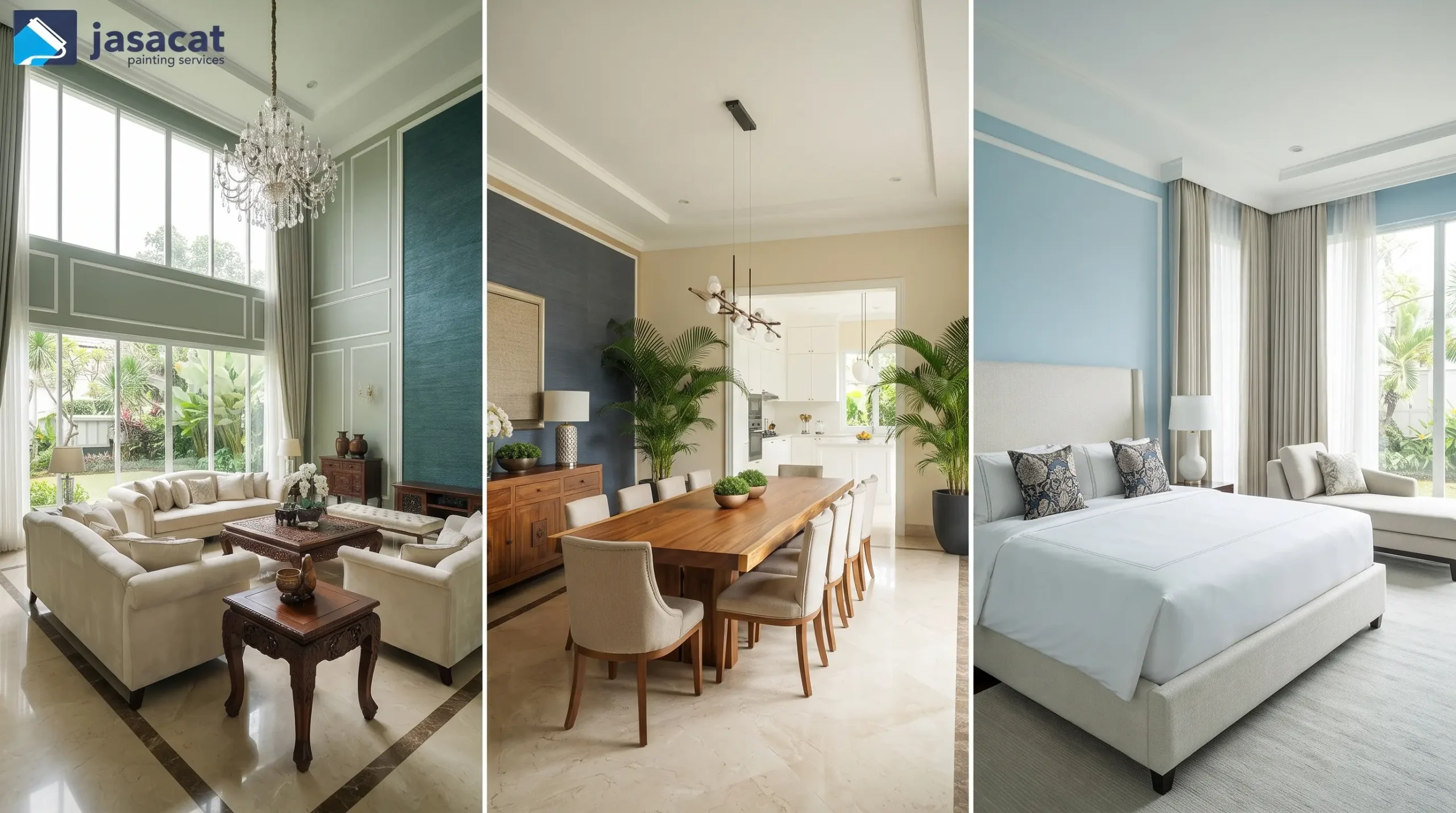 Referensi Warna Dinding Rumah untuk Hunian di Menteng