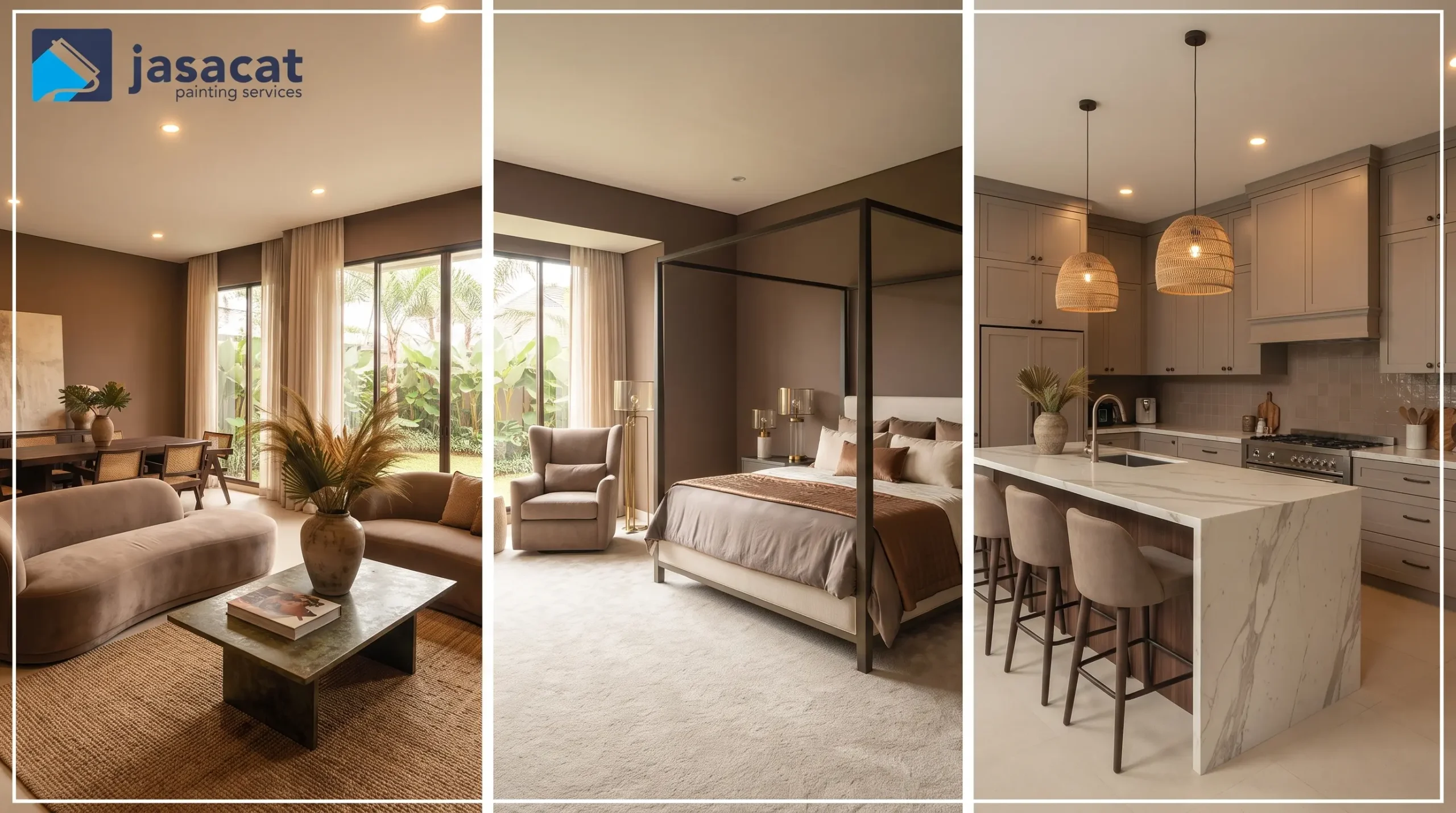 Ciptakan Nuansa Hangat dengan Kombinasi Warna Rumah Taupe