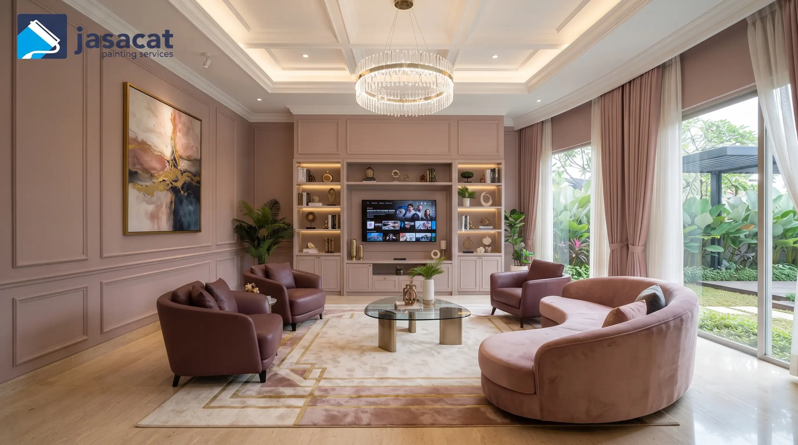 Warna Dusty Rose untuk Rumah yang Lembut namun Berkarakter