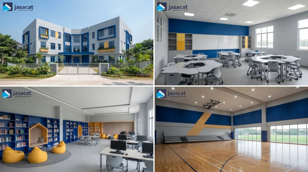 Referensi Warna Gedung Sekolah