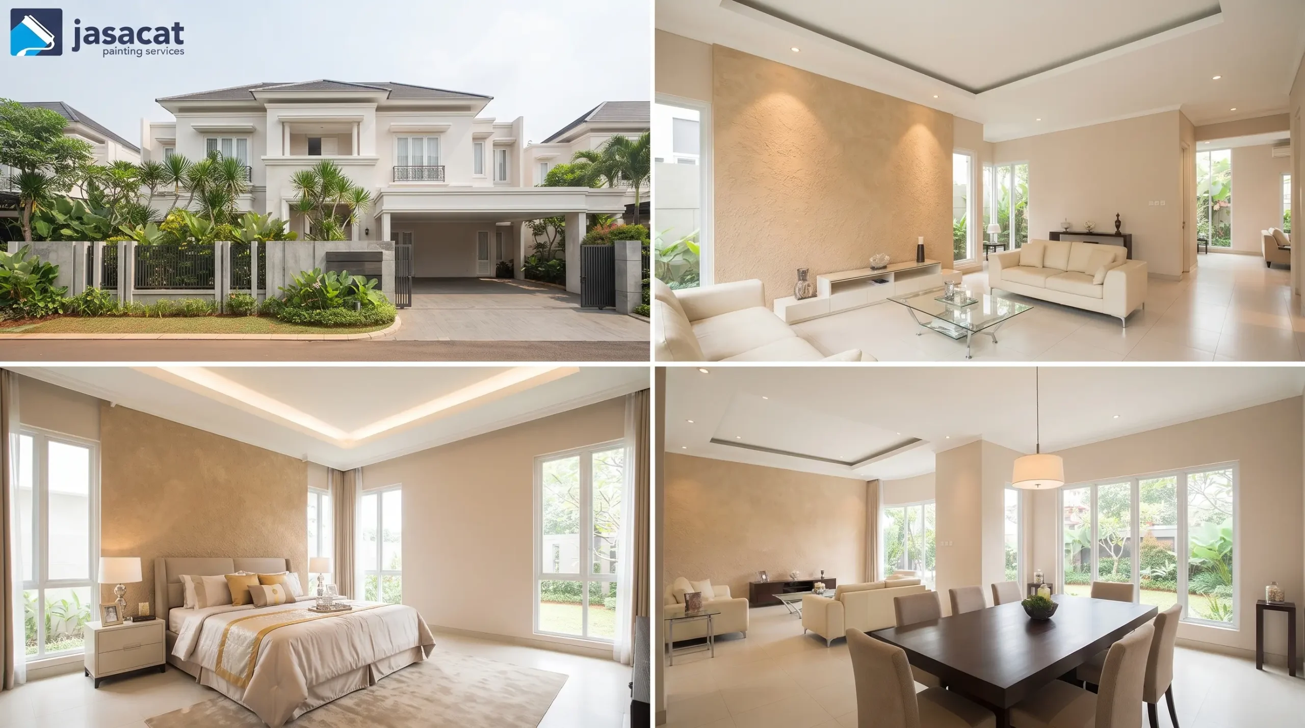 Warna Porcelain untuk Rumah, Lembut Tanpa Terlihat Pucat
