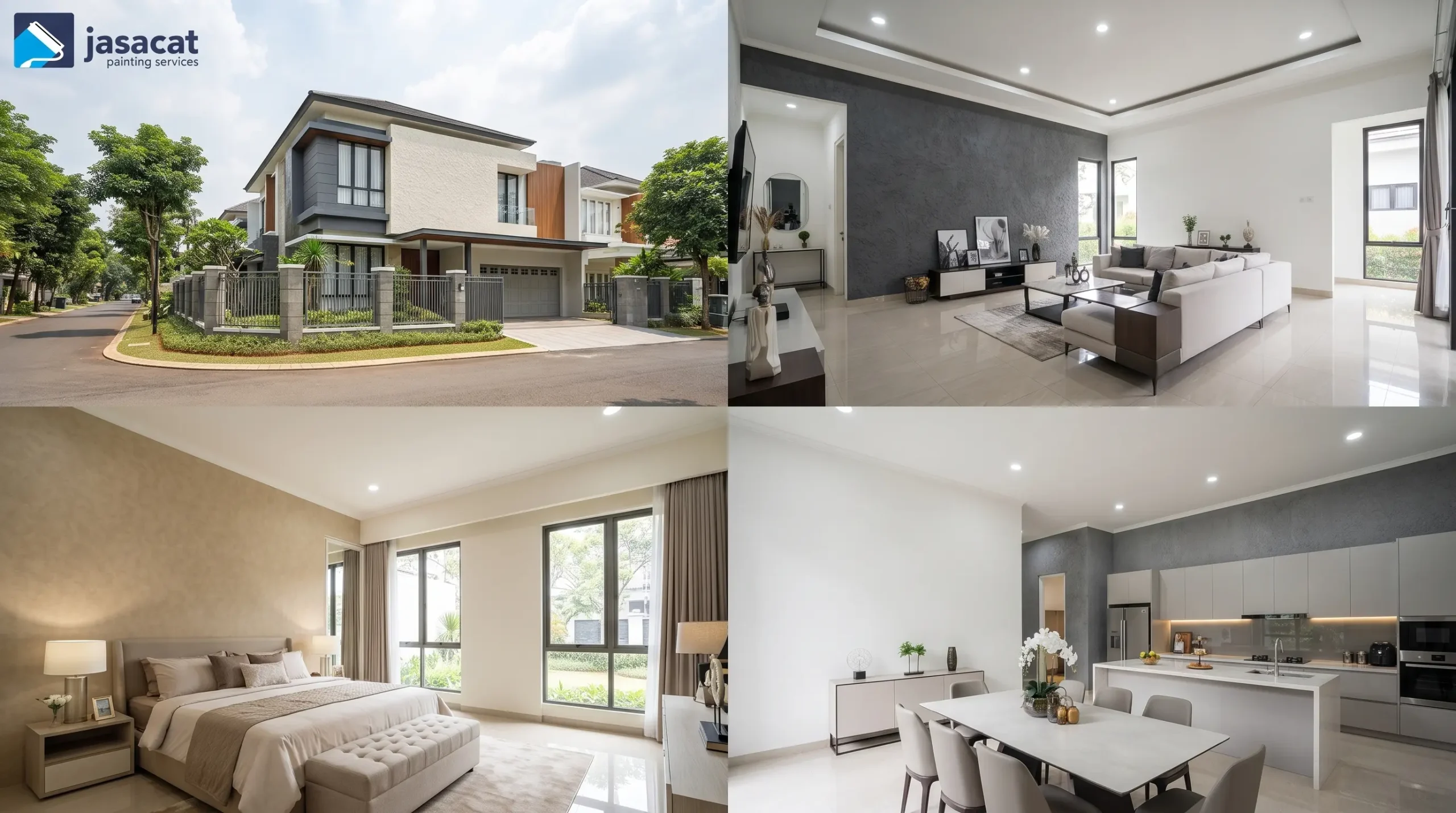Hunian Premium Ditangani Kontraktor Cat Rumah Sentul