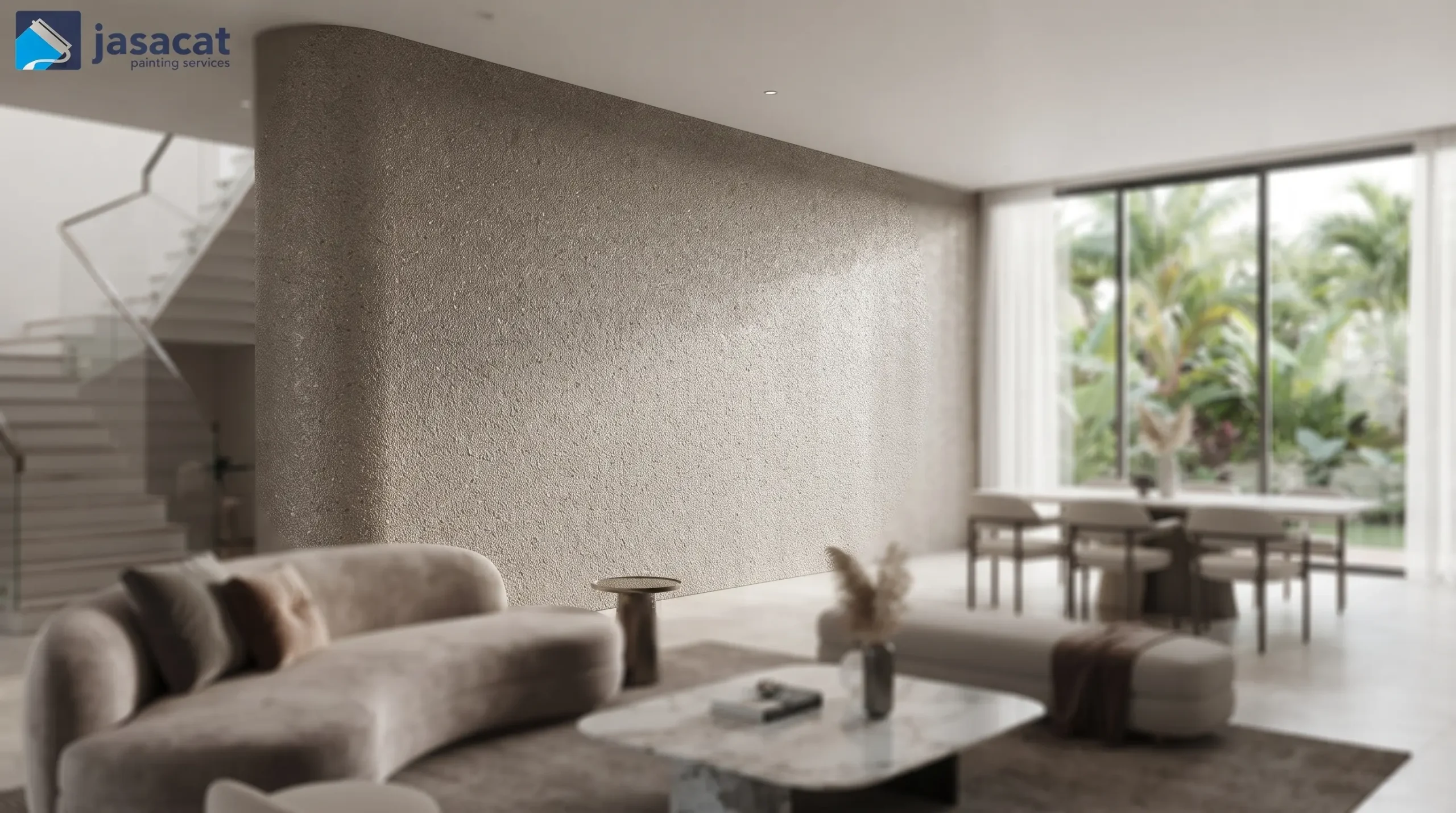 Silica Finish Dinding Rumah untuk Tampilan Lebih Bertekstur