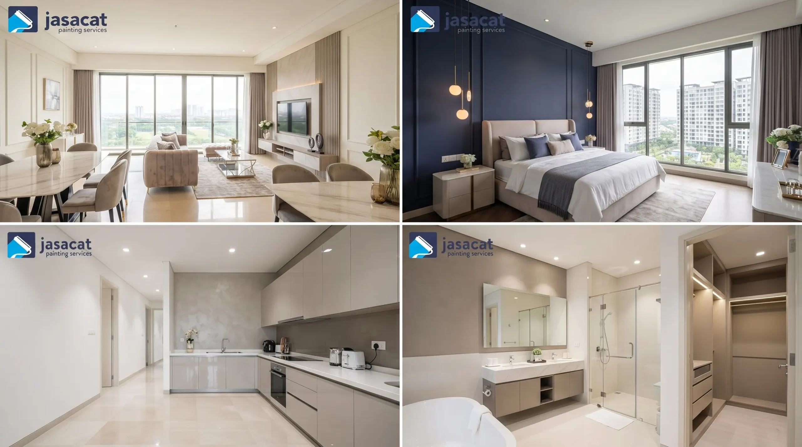 Finishing Interior lewat Jasa Cat Apartemen Alam Sutera
