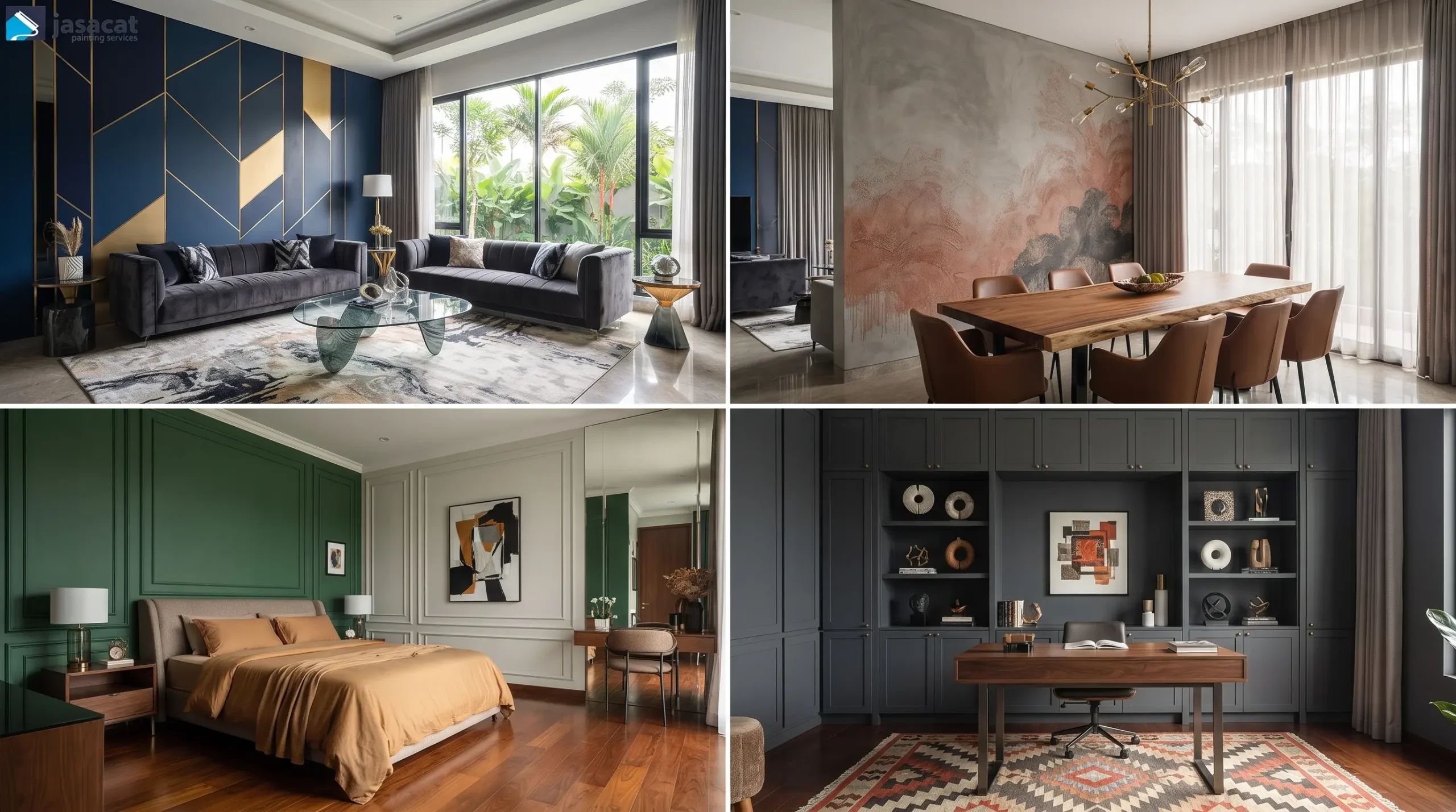 Warna Interior Artistic Modern untuk Ruang yang Berkarakter