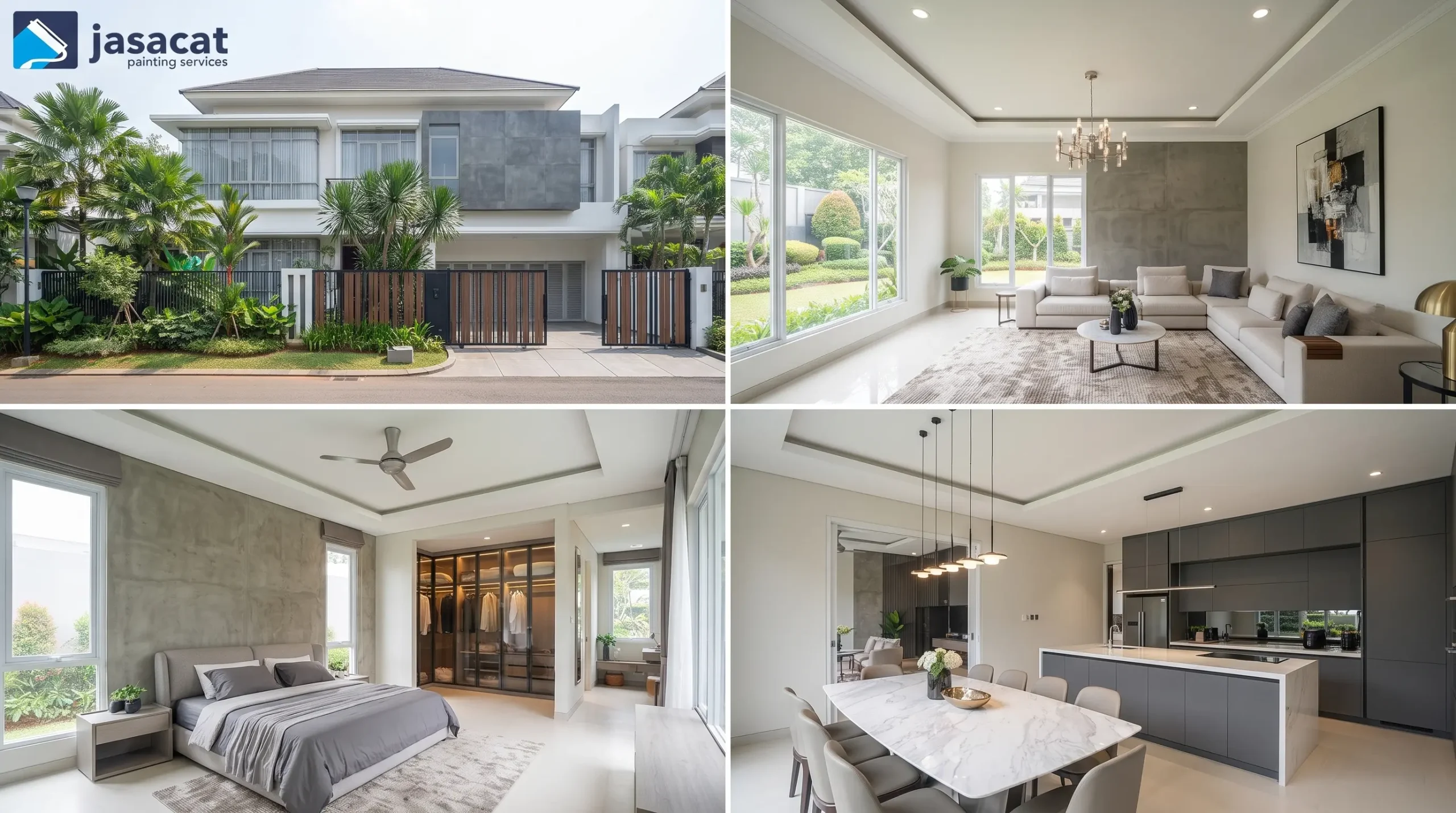 Apa yang Perlu Disiapkan untuk Pengecatan Rumah Besar?