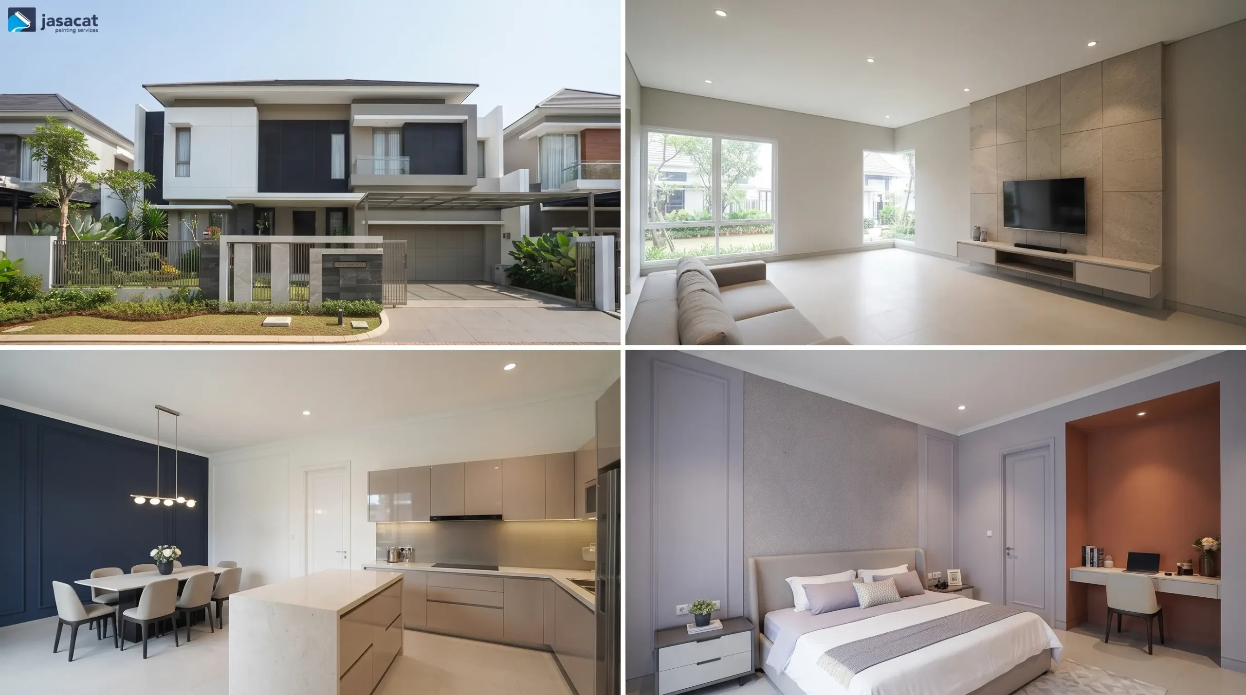 Standar Finishing untuk Pengecatan Rumah NavaPark
