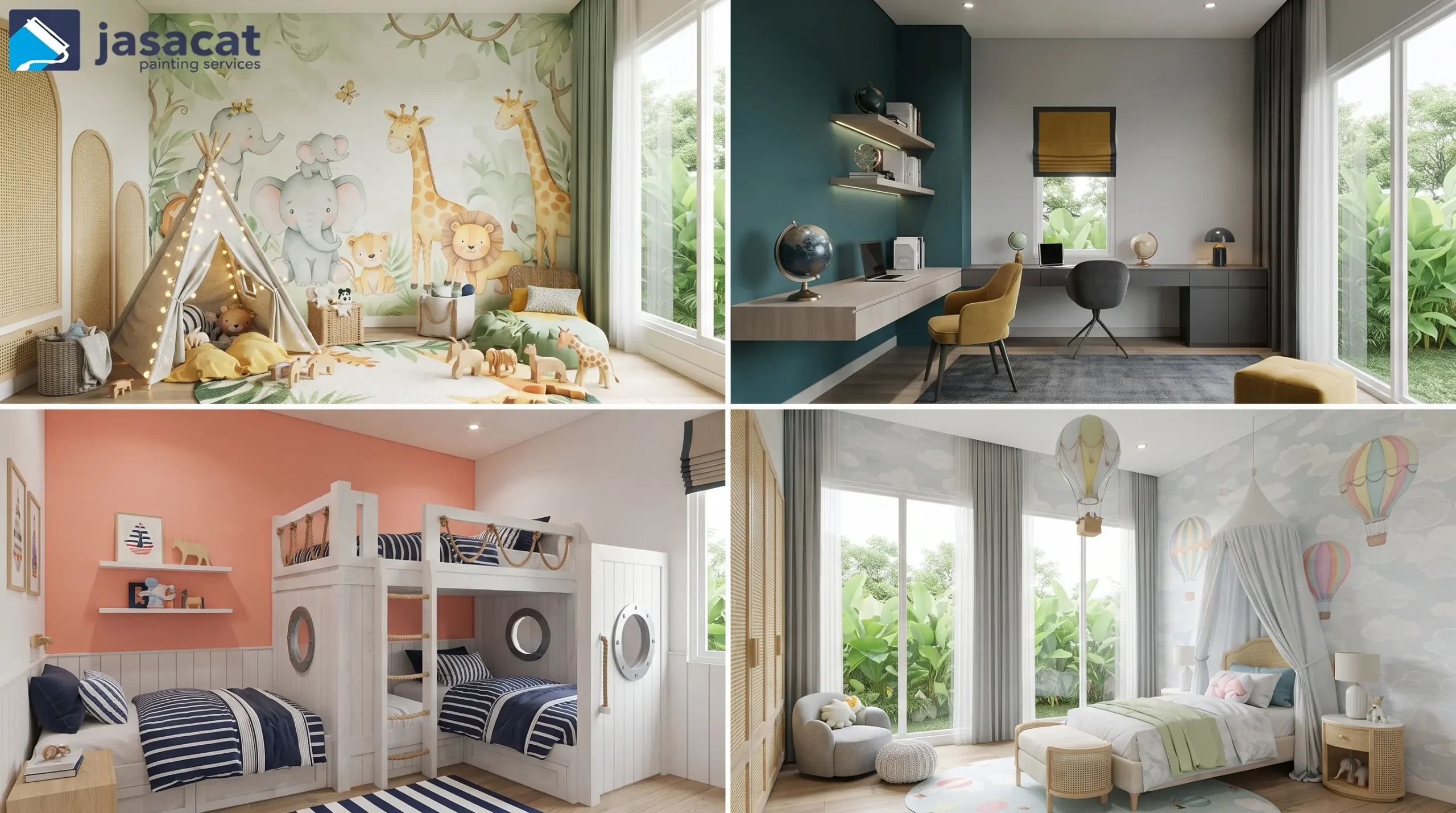 Inspirasi Warna Kamar Anak untuk Rumah di Gading Serpong