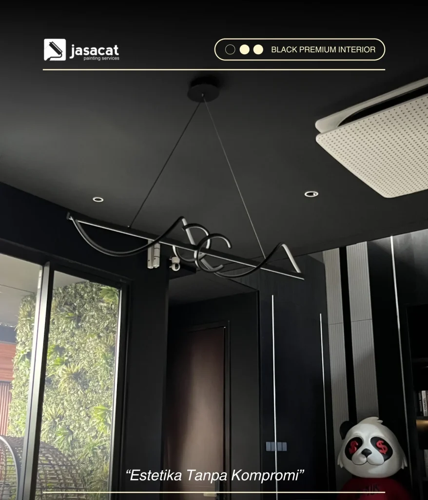 Proyek Pengecatan BSD Black House