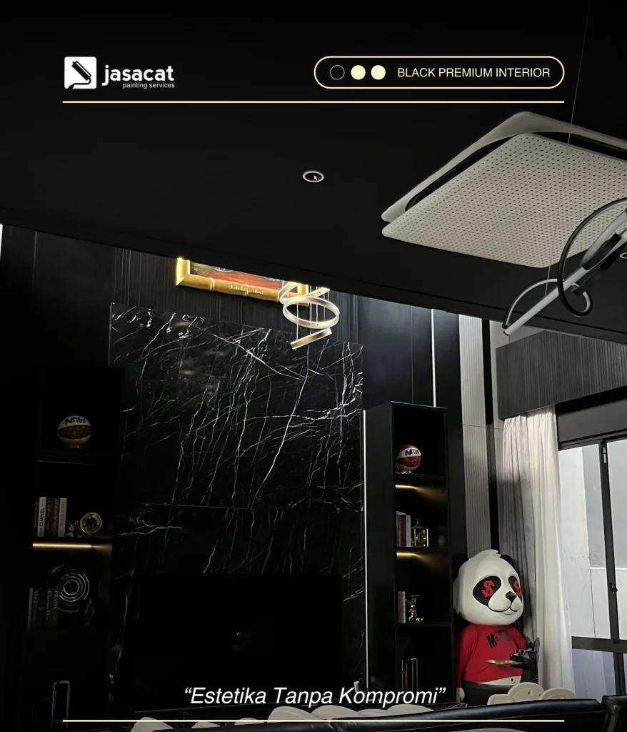 Proyek Pengecatan BSD Black House
