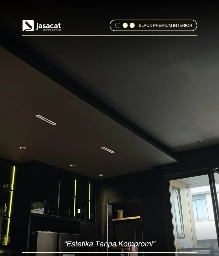 Proyek Pengecatan BSD Black House