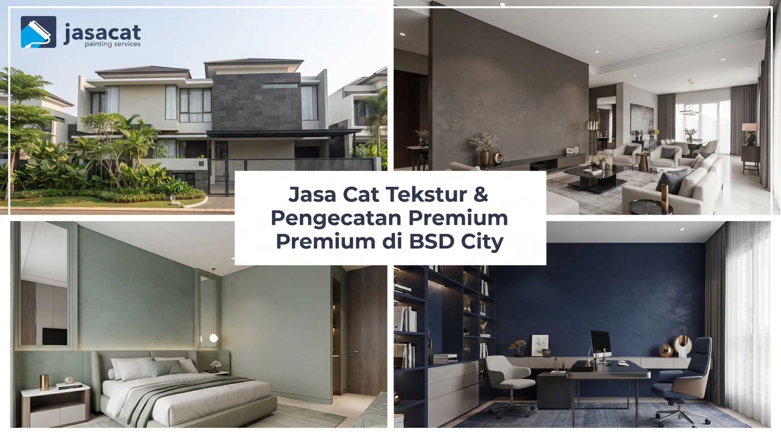 Jasa Cat Tekstur & Pengecatan Premium di BSD City