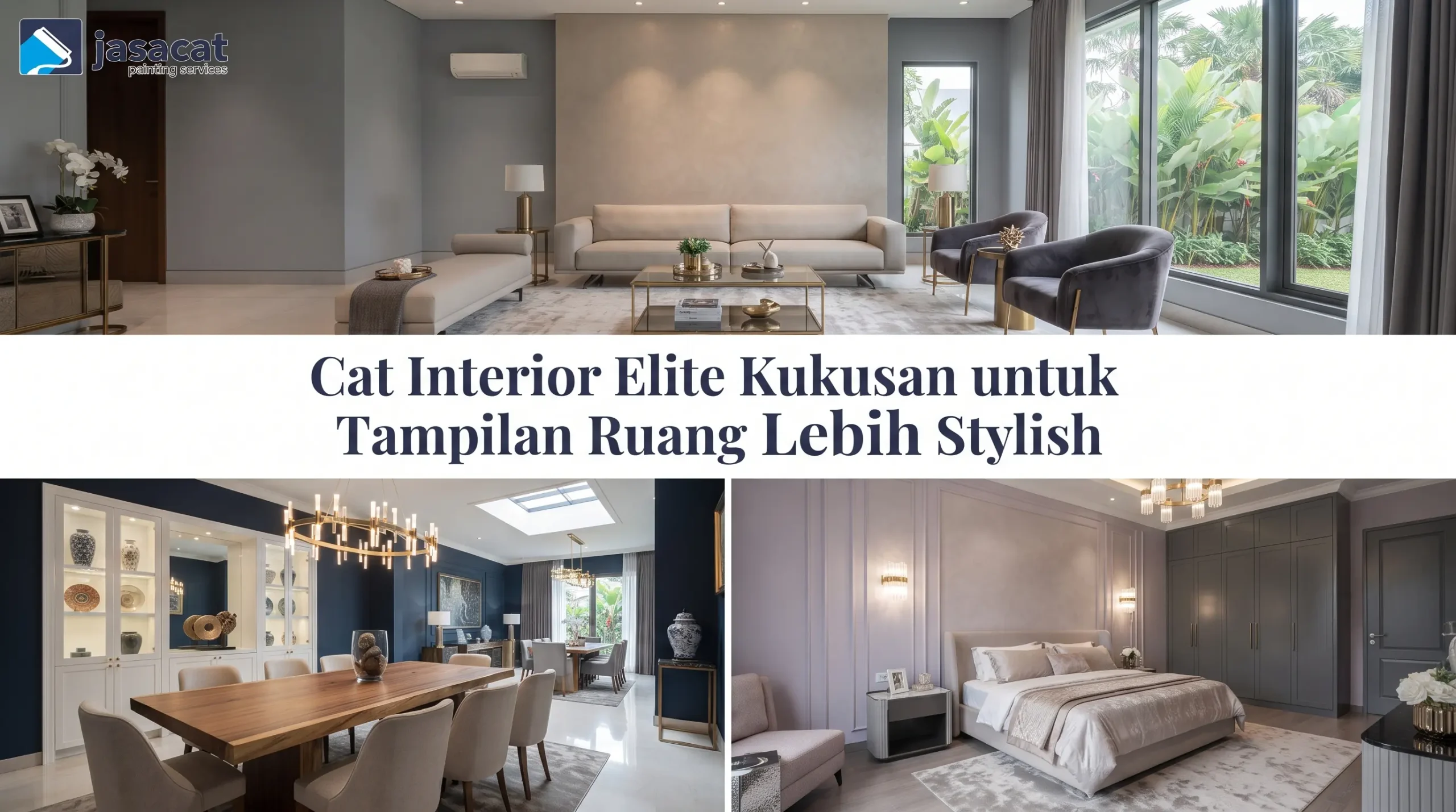 Cat Interior Elite Kukusan untuk Tampilan Ruang Lebih Stylish