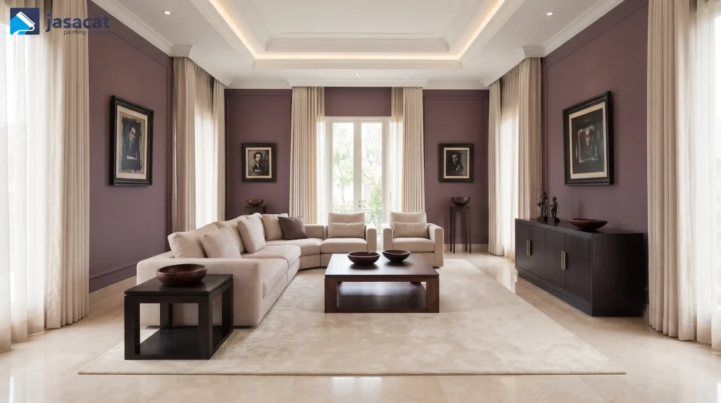 Warna Furnitur untuk Interior Mauve
