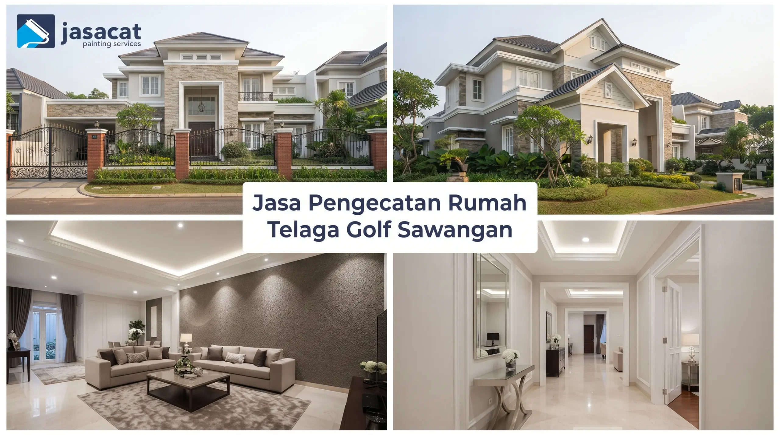 Jasa Pengecatan Rumah Telaga Golf Sawangan