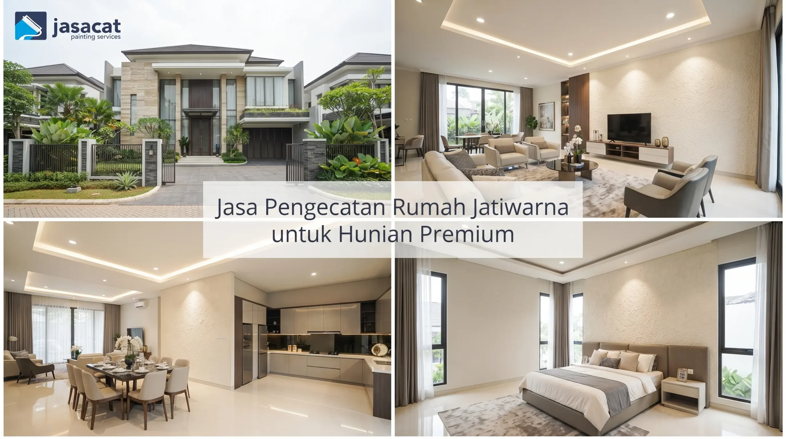 Jasa Pengecatan Rumah Jatiwarna untuk Hunian Premium