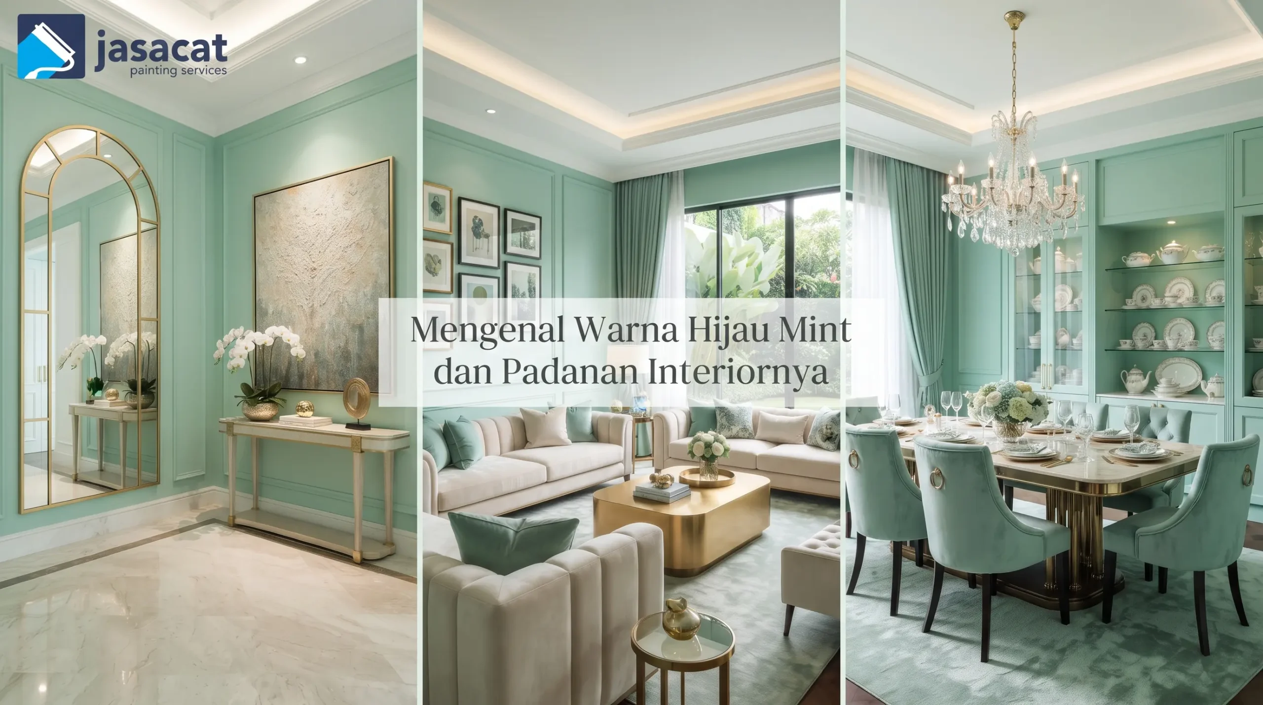 Mengenal Warna Hijau Mint dan Padanan Interiornya