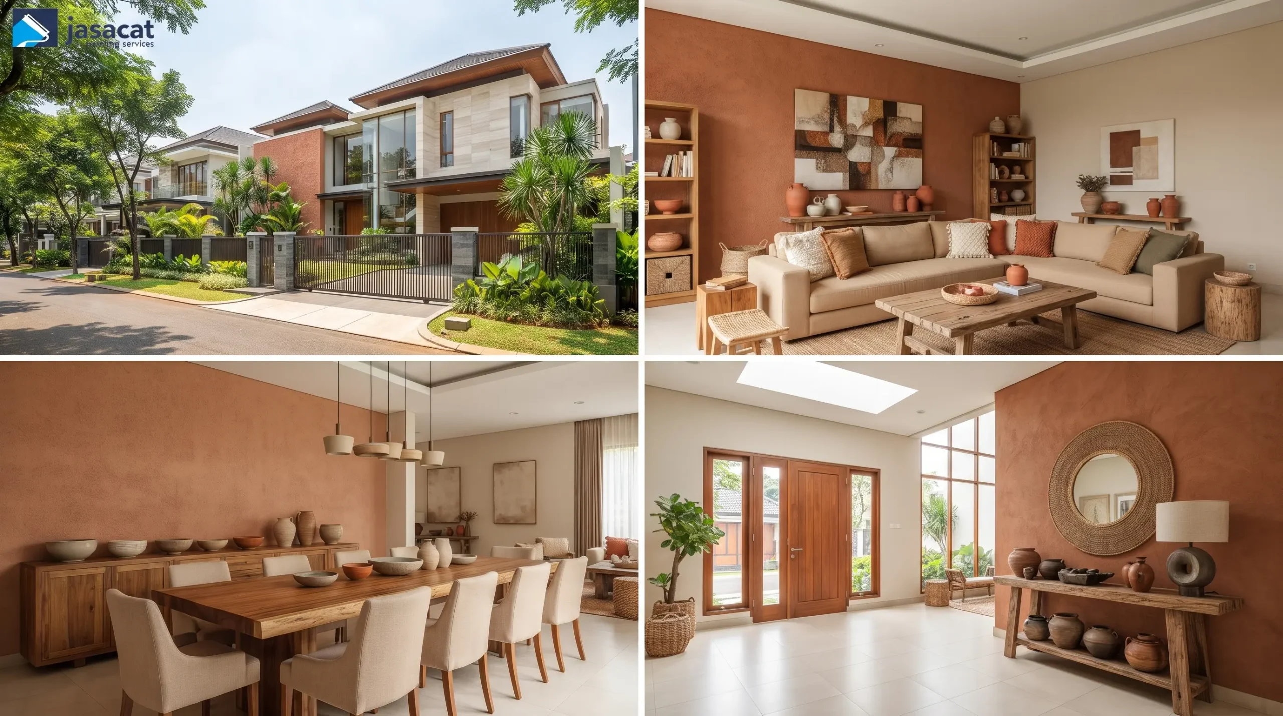 Cara Memadukan Sage dan Terracotta dalam Interior