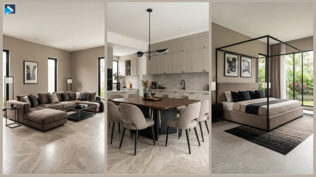 Referensi warna interior kontemporer