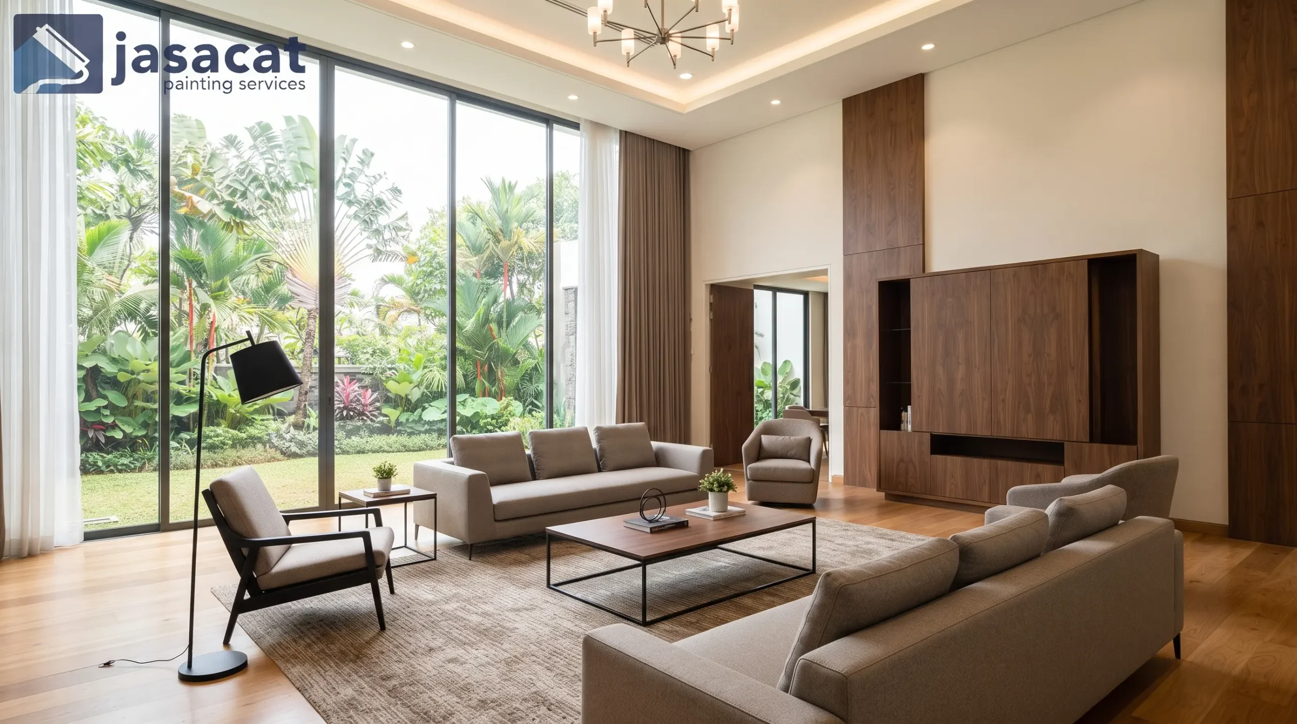 Warna Cat Elegan untuk Rumah Mewah di Menteng, Jakarta Pusat