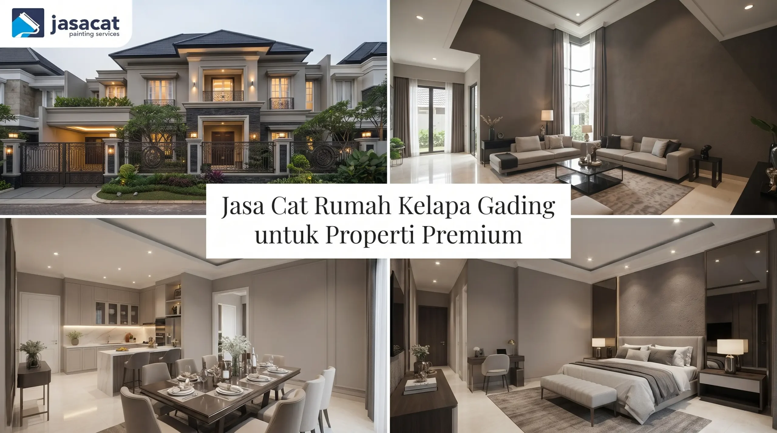 Jasa Cat Rumah Kelapa Gading untuk Properti Premium