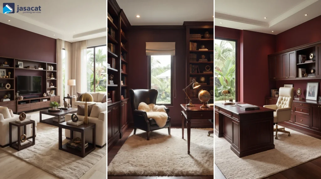 Warna wine untuk interior