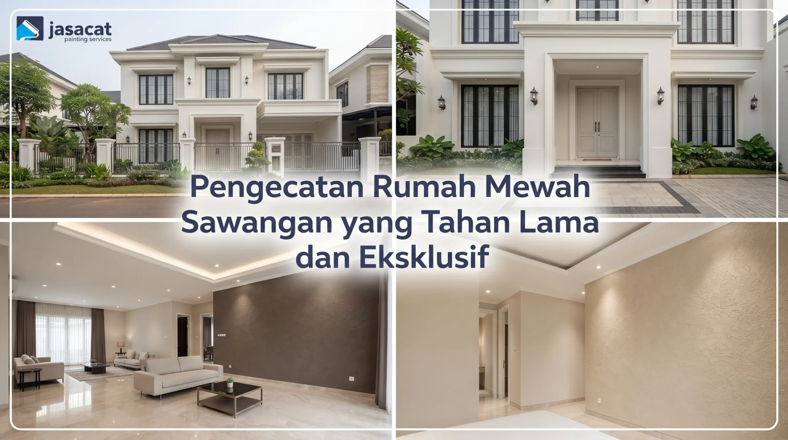 Pengecatan Rumah Mewah Sawangan yang Tahan Lama dan Eksklusif