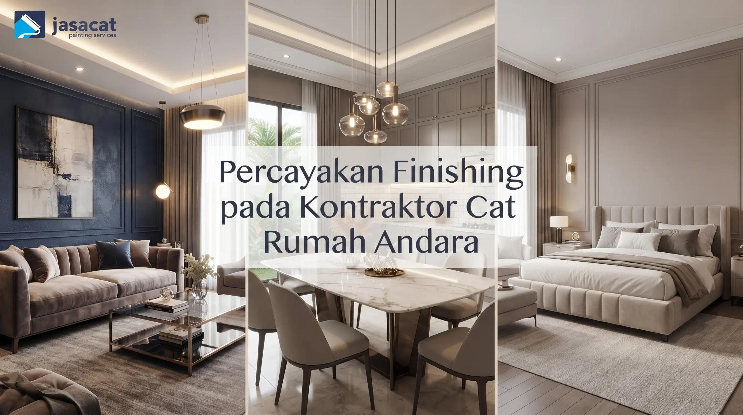 Percayakan Finishing pada Kontraktor Cat Rumah Andara