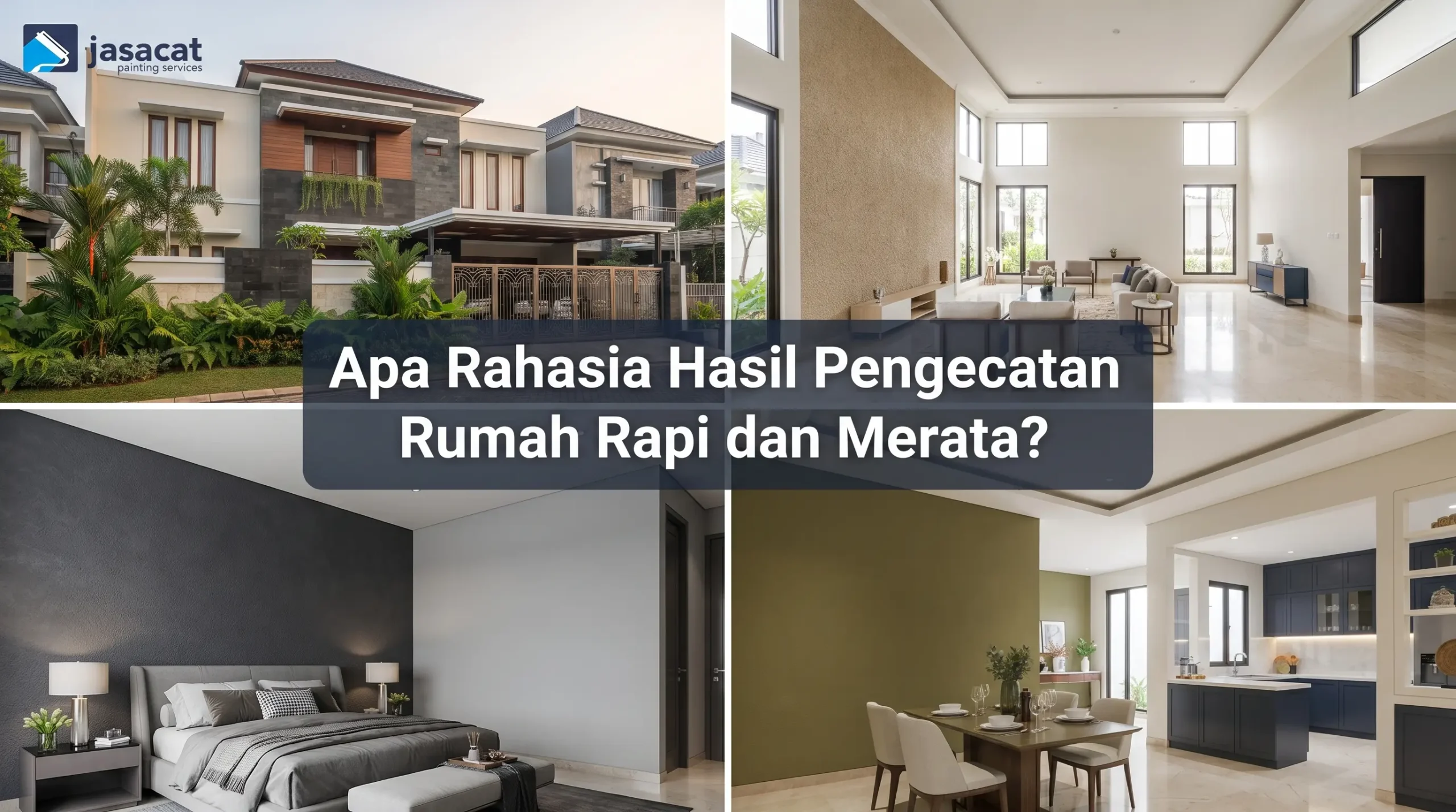 Apa Rahasia Hasil Pengecatan Rumah Rapi dan Merata?