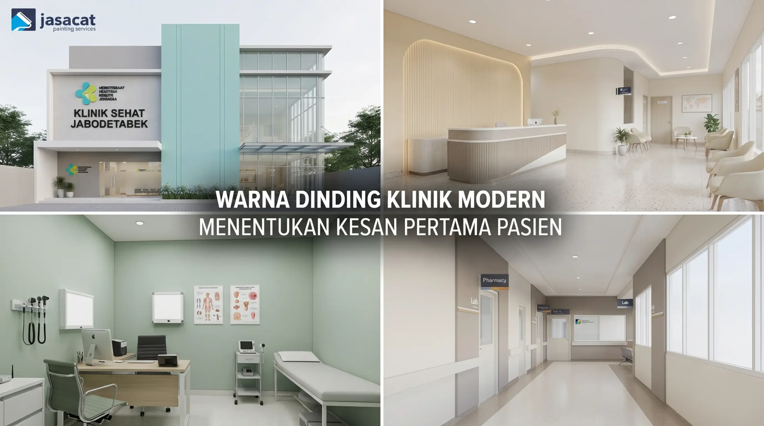 Warna Dinding Klinik Modern Menentukan Kesan Pertama Pasien